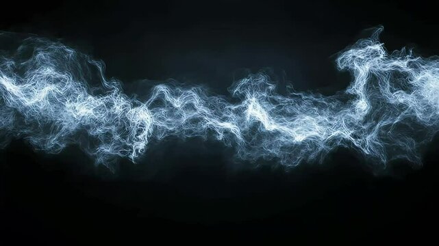 Abstract light gray particles flowing background