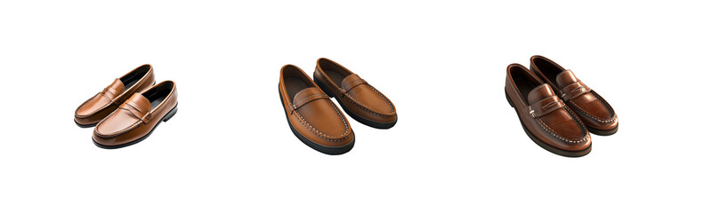 Naklejka premium Stylish Leather Shoes Collection for Formal and Casual Wear