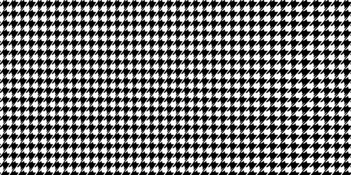 Classic black and white pepita houndstooth seamless pattern  Vector illustration, seamless,  wallpaper