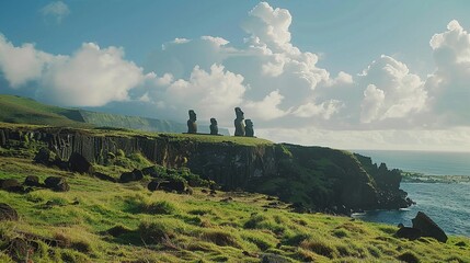 The Mysterious Statues on Easter Island: Unraveling the Enigmatic Monoliths of Rapa Nui