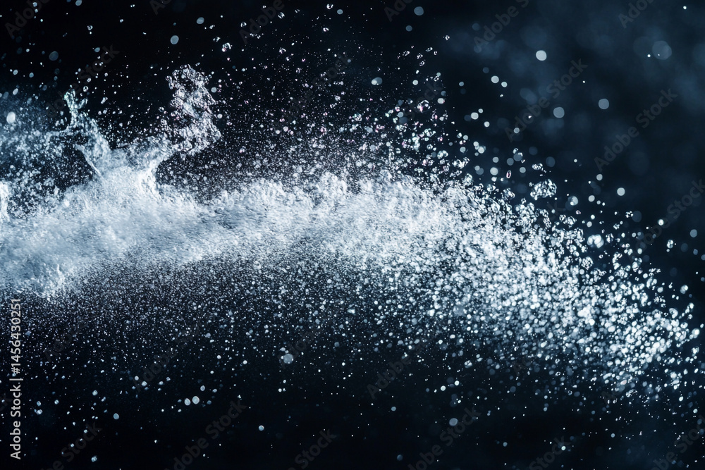 Poster water splash abstract background texture design element