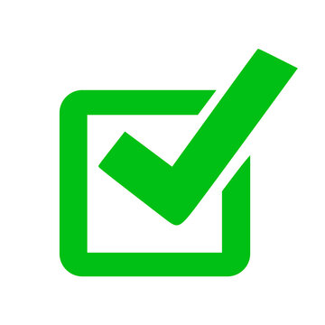 recommend clip art: Green check mark icon with green box. Check mark vector icon