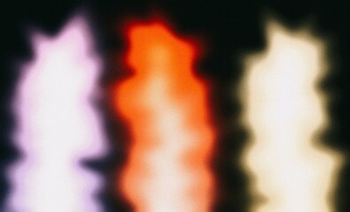 Abstract grainy gradient shape background, red purple white color realistic glitch with digital noise webpage header design, vibrant colors flow glitch blurred backdrop design