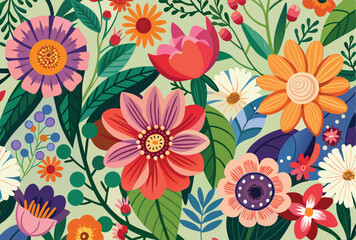 Obraz premium Elegant Floral Texture