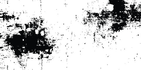 Abstract grunge texture background design. Vector grunge black and white distressed texture background. contrast with bold black brush strokes applied over a white surface, evoking a raw, textured. 