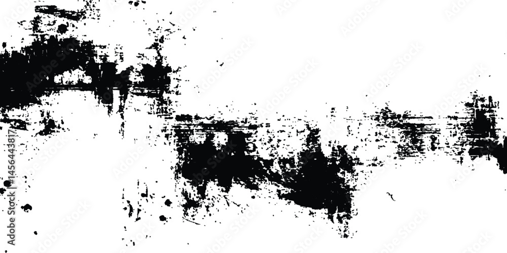 Aufkleber abstract grunge texture background design. vector grunge black and white distressed texture backgrou