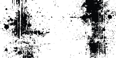 Abstract grunge black and white distressed texture background. Scratch marks on white and transparent background. Sketch abstract grunge backgrounds to create a distressed effect. 
