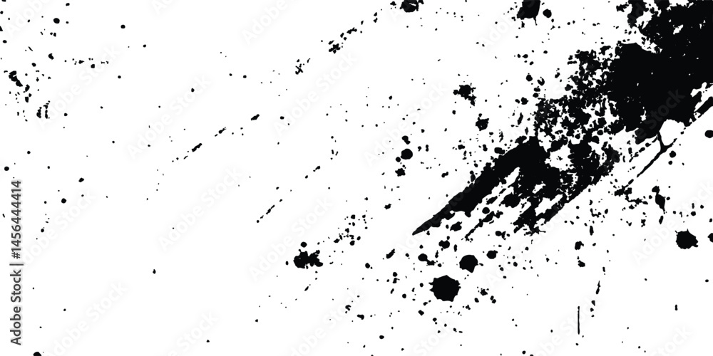 Leinwandbilder Abstract grunge black and white distressed texture background. Scratch marks on white and transparent background. Sketch abstract grunge backgrounds to create a distressed effect. 