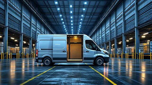 subway train in motion