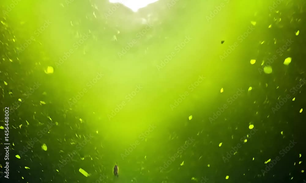 Poster abstract green background image