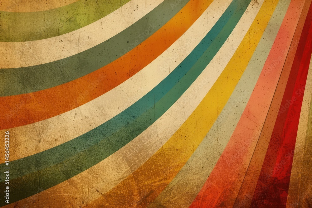 Poster grunge abstract background with overlapping colorful shapes and textures. background image of vibran