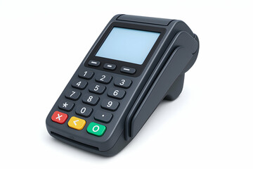 Modern payment terminal for transactions and sales.