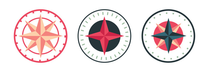 Set Various vintage marine compasses 