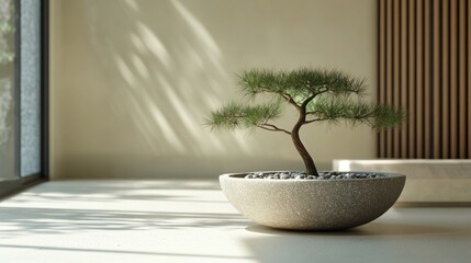 Peaceful Zen Bonsai