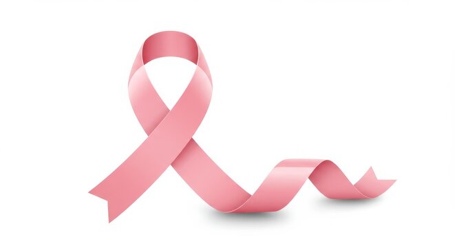 Pink ribbon elegance symbolizing breast cancer awareness and support initiatives