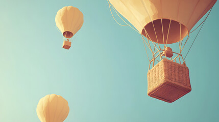 balloon, air, sky, hot, vector, fly, travel, illustration, hot air balloon, basket, adventure, balloons, transportation, cloud, flying, fun, design, flight, icon, transport, up, freedom, airship, colo