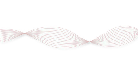 abstract wave element for design pink and white. Design template for cover, business. Abstract dynamic color lines, waves. Vector geometric backgrounds.	