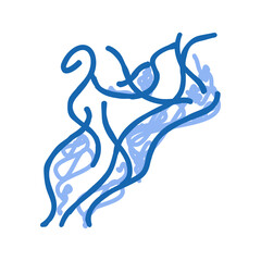 scent smell icon doodle illustration