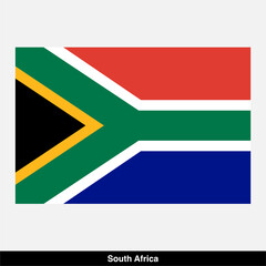 South Africa country vector flag