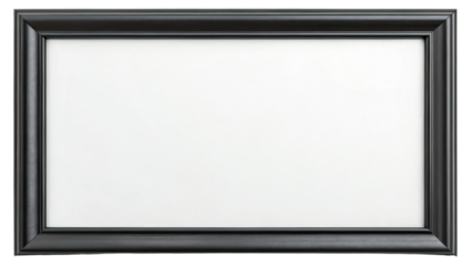 A sleek, rectangular frame with a decorative border, designed to hold and showcase photographs or artwork.
