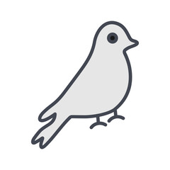Sparrow Vector Icon