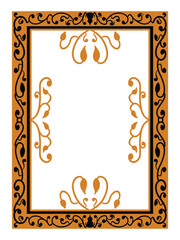 Classic Label Ornamental Frames Vector Art Deco