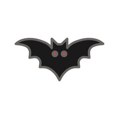 Bat Vector Icon