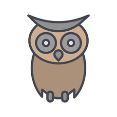 Owl Vector Icon