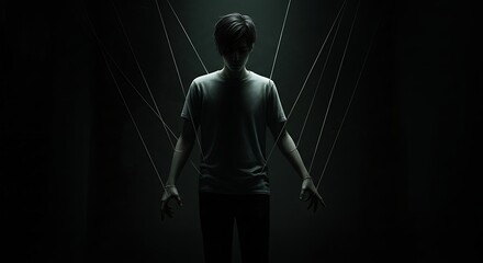 Figure with Strings: Control and Manipulation Metaphor