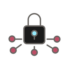 Cyber Attack Vector Icon