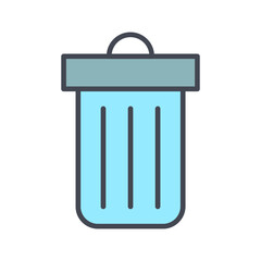 Trash Can Vector Icon