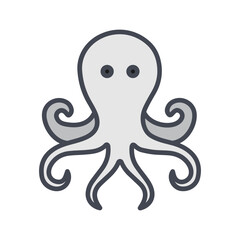 Octopus Vector Icon