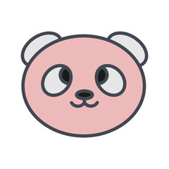 Panda Vector Icon