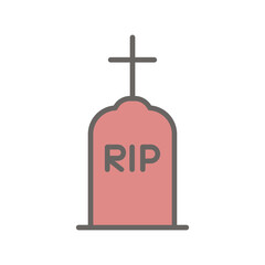Tombstone Vector Icon