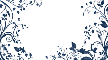 floral, flower, vector, design, pattern, leaf, decoration, art, illustration, ornament, element, tattoo, nature, plant, silhouette, set, butterfly, black, tribal, frame, drawing, shape, swirl, wallpap