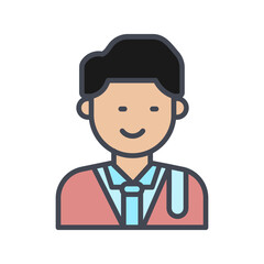 Lawyer Vector Icon