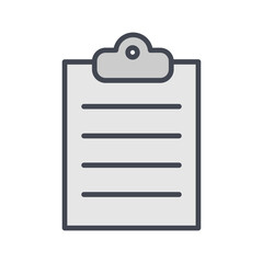 Clipboard Vector Icon