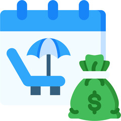 Paid Time Off Icon