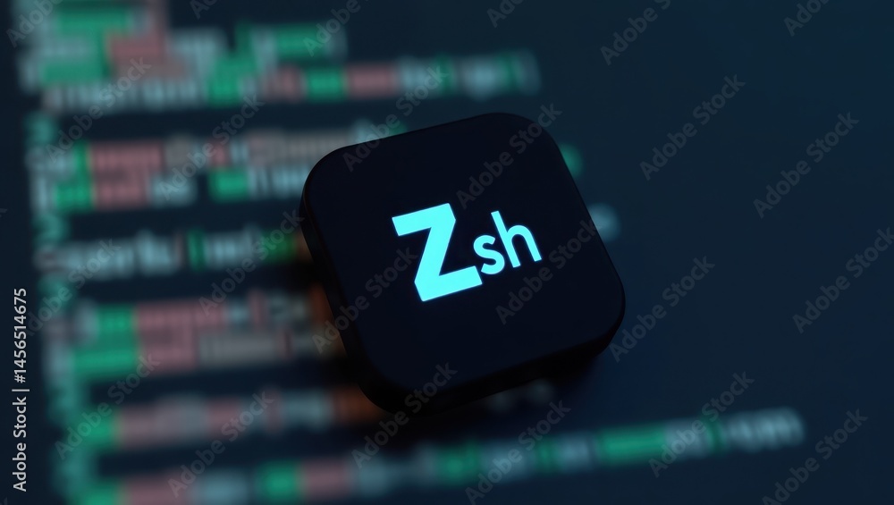 Poster zsh. tech meets nostalgia. trend product close-up. vintage computer keyboard button brings back nost