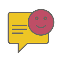 Positive Comments Vector Icon