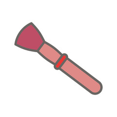 Beauty Brush Vector Icon
