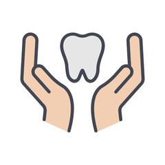 Dental Insurance Vector Icon