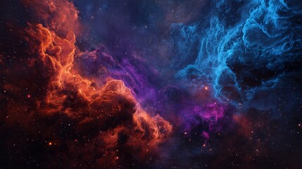 Fototapeta premium This artwork is a vibrant abstract background that combines dynamic colors and chaotic elements to create a psychedelic and surreal visual art piece, which is also referred to as psychedelic and is a