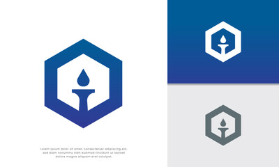 Jakarta Hexagon Logo. Modern logo featuring a stylized Jakarta icon encased within a hexagon shape. Represents stability, innovation, and local spirit. Ideal for diverse businesses in Jakarta.