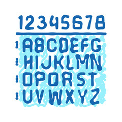 cryptography math science education icon doodle illustration