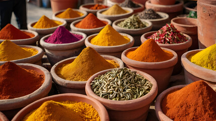 Fototapeta premium Colorful Spices
