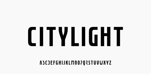 Modern Bold Creative Font. Fashion Typography technology electronic digital music future creative font. Editable vector font.
