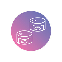 Non-Perishable Food vector icons stock illustration