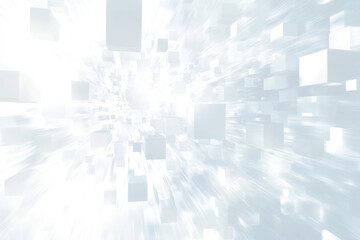 PNG Digital cubes blur background white art electronics.