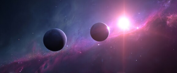 A dreamlike galaxy wallpaper seamlessly merges surreal imagery with celestial elements, such as drifting planets, distorted stellar formations, and soft ethereal lighting, using a palette of gentle